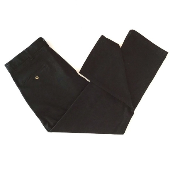 Wrangler W38 L30 Flat Front Black Khakis - Picture 2 of 8